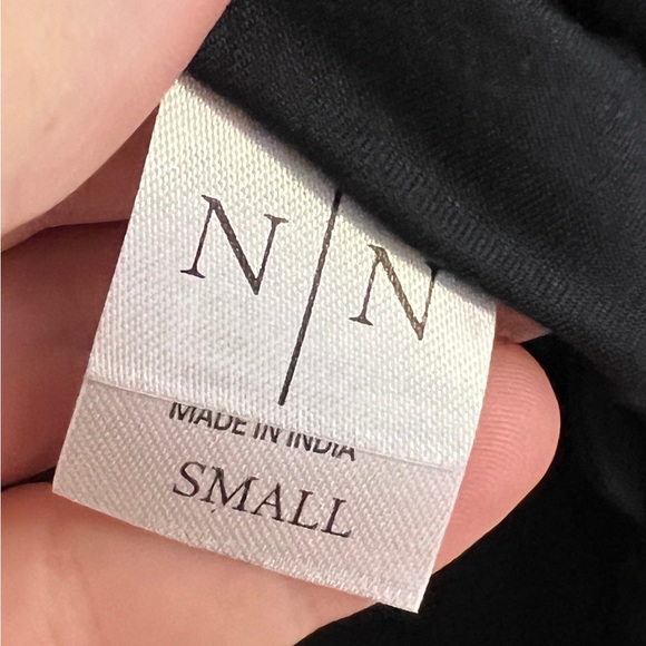 Neu Nomads Black Boyfriend Shirt in size Small - Picture 3 of 3